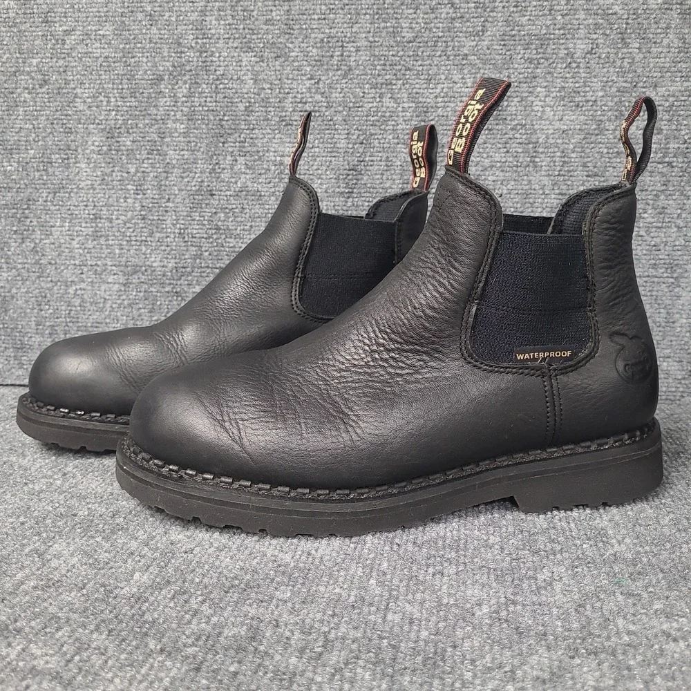 Georgia Giant Revamp Waterproof Work Chelsea Work Boot GB00376 Men's 9.5 W